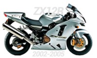 2002-2005 ZX12R Verkleidung