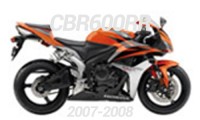 2007-2008 CBR600RR Verkleidung