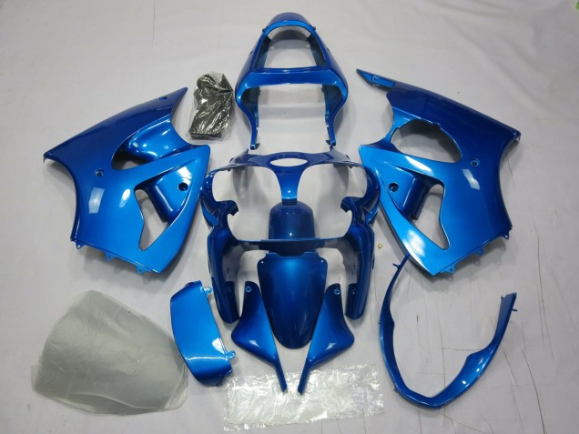 Blau 2000-2002 ZX6R Motorrad Verkleidungen