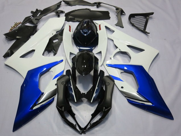 Blau & Weiß 2005-2006 GSXR 1000 Motorrad Verkleidungen