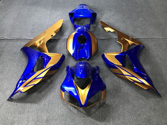 Blau & Gold 2006-2007 CBR1000RR Motorrad Verkleidungen