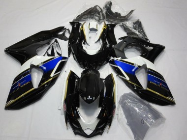 Blau & Gold 2009-2016 GSXR 1000 Motorrad Verkleidungen