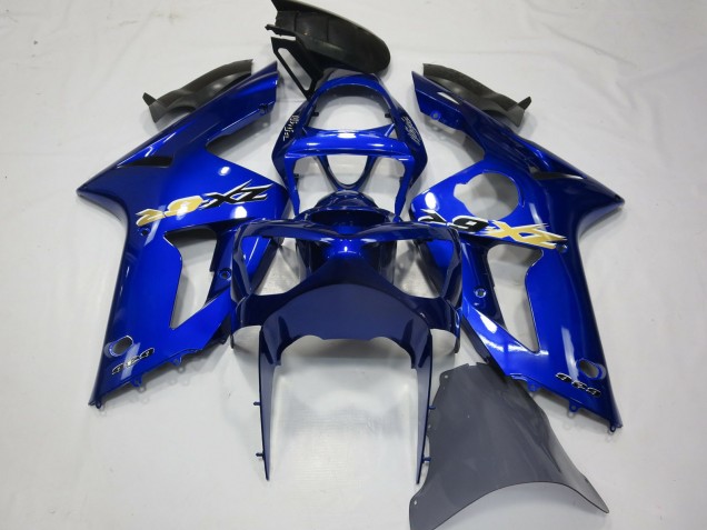 Blau OEM Stil 2003-2004 ZX6R Motorrad Verkleidungen