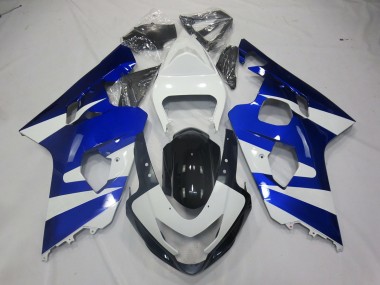 Blau Weiß OEM Stil 2004-2005 GSXR 600-750 Motorrad Verkleidungen