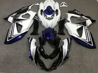 Blau Schwarz & Weiß 2009-2016 GSXR 1000 Motorrad Verkleidungen