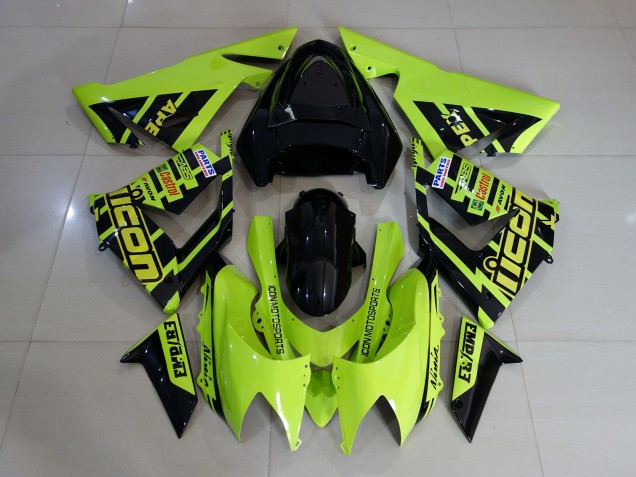 Custom High Viz Gelb 2004-2005 ZX10R Motorrad Verkleidungen