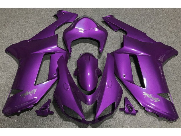 Glanz Lila 2007-2008 ZX6R Motorrad Verkleidungen