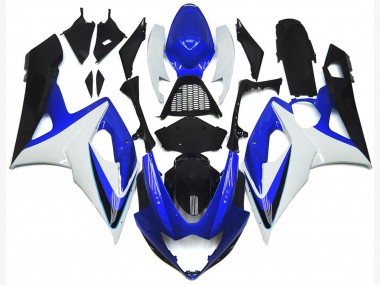 Glänzend Blau & Weiß 2005-2006 GSXR 1000 Motorrad Verkleidungen