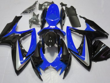 Glänzend Blau Ohne Abzeichen 2006-2007 GSXR 600-750 Motorrad Verkleidungen