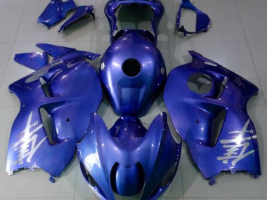 Glänzend Blau & Silber Logo 1997-2007 GSXR 1300 Motorrad Verkleidungen