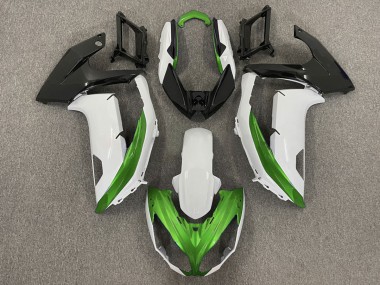 Glänzend Weiß & Grün 2012-2016 Ninja 650R Motorrad Verkleidungen