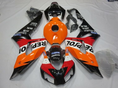 Leuchtend Repsol Stil 2006-2007 CBR1000RR Motorrad Verkleidungen