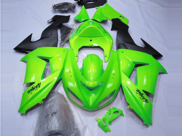 Limettengrün 2006-2007 ZX10R Motorrad Verkleidungen