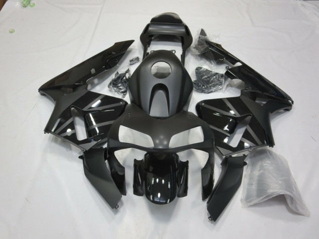 Matt Schwarz 2003-2004 CBR600RR Motorrad Verkleidungen