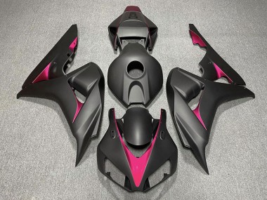 Matt Schwarz & Pink 2006-2007 CBR1000RR Motorrad Verkleidungen