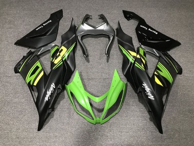 Matt Schwarz & Rennen 2013-2018 ZX6R Motorrad Verkleidungen