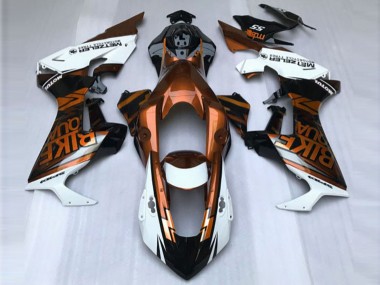 Orange & Weiß Benutzerdefiniert 2017-2023 CBR1000RR Motorrad Verkleidungen