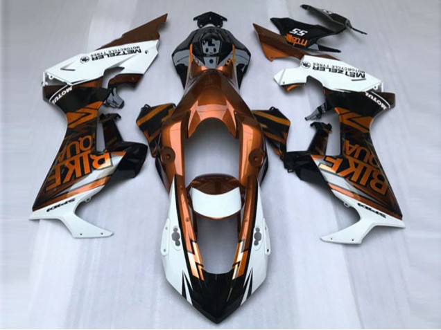 Orange & Weiß Benutzerdefiniert 2017-2023 CBR1000RR Motorrad Verkleidungen