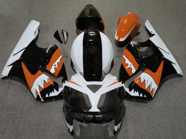 Orange Hai 2002-2005 ZX12R Motorrad Verkleidungen