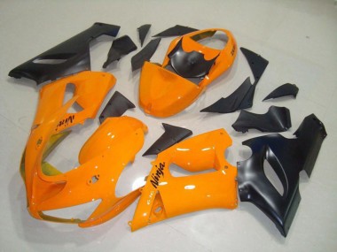 Orange-Schwarz 2005-2006 ZX6R Motorrad Verkleidungen