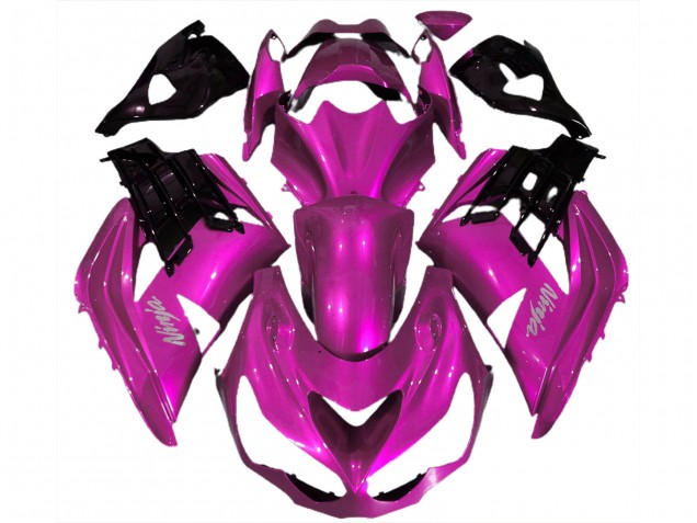 Pink 2012-2021 ZX14R Motorrad Verkleidungen