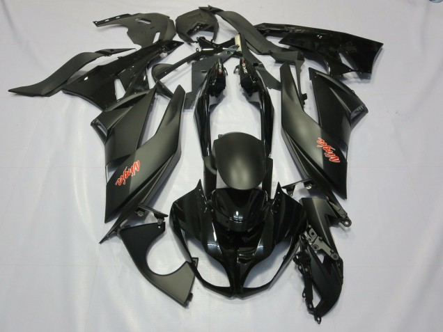 Schwarz 2009-2012 ZX6R Motorrad Verkleidungen