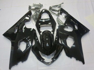 Schwarz Glänzend 2004-2005 GSXR 600-750 Motorrad Verkleidungen