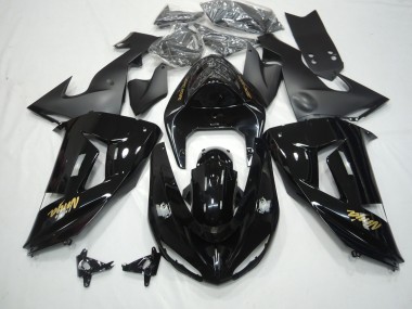 Schwarz Glänzend 2006-2007 ZX10R Motorrad Verkleidungen