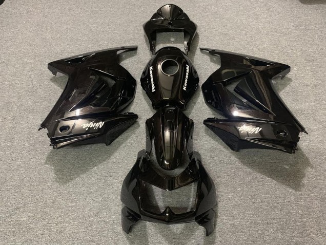 Schwarz Glänzend OEM 2008-2012 Ninja 250 Motorrad Verkleidungen