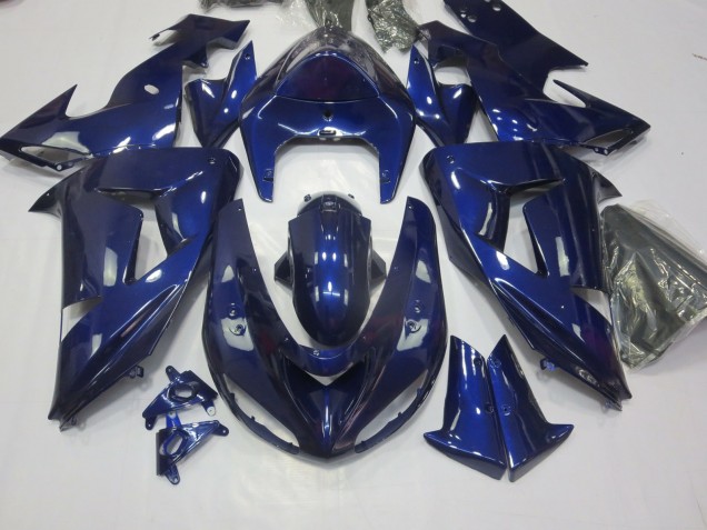 Tiefes Blau 2006-2007 ZX10R Motorrad Verkleidungen