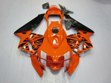 Tribal Orange 2003-2004 CBR600RR Motorrad Verkleidungen