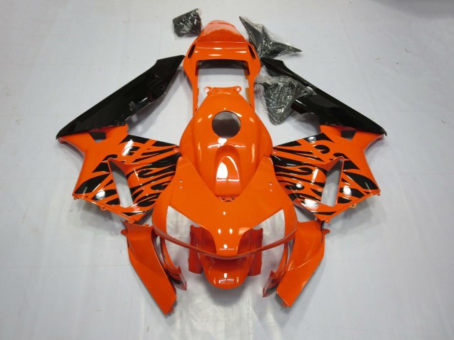 Tribal Orange 2003-2004 CBR600RR Motorrad Verkleidungen