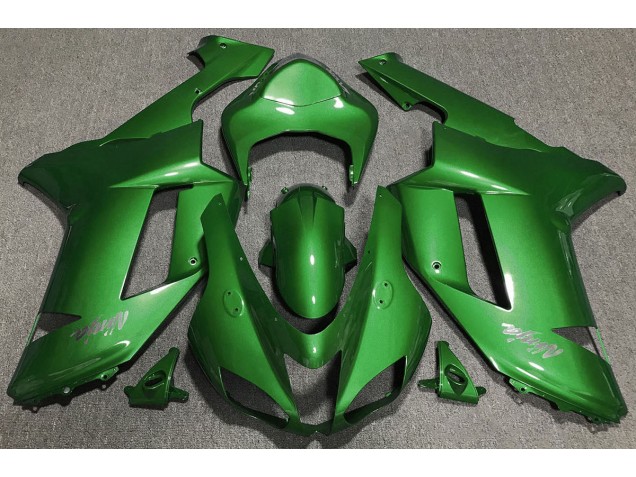 Waldgrün 2007-2008 ZX6R Motorrad Verkleidungen